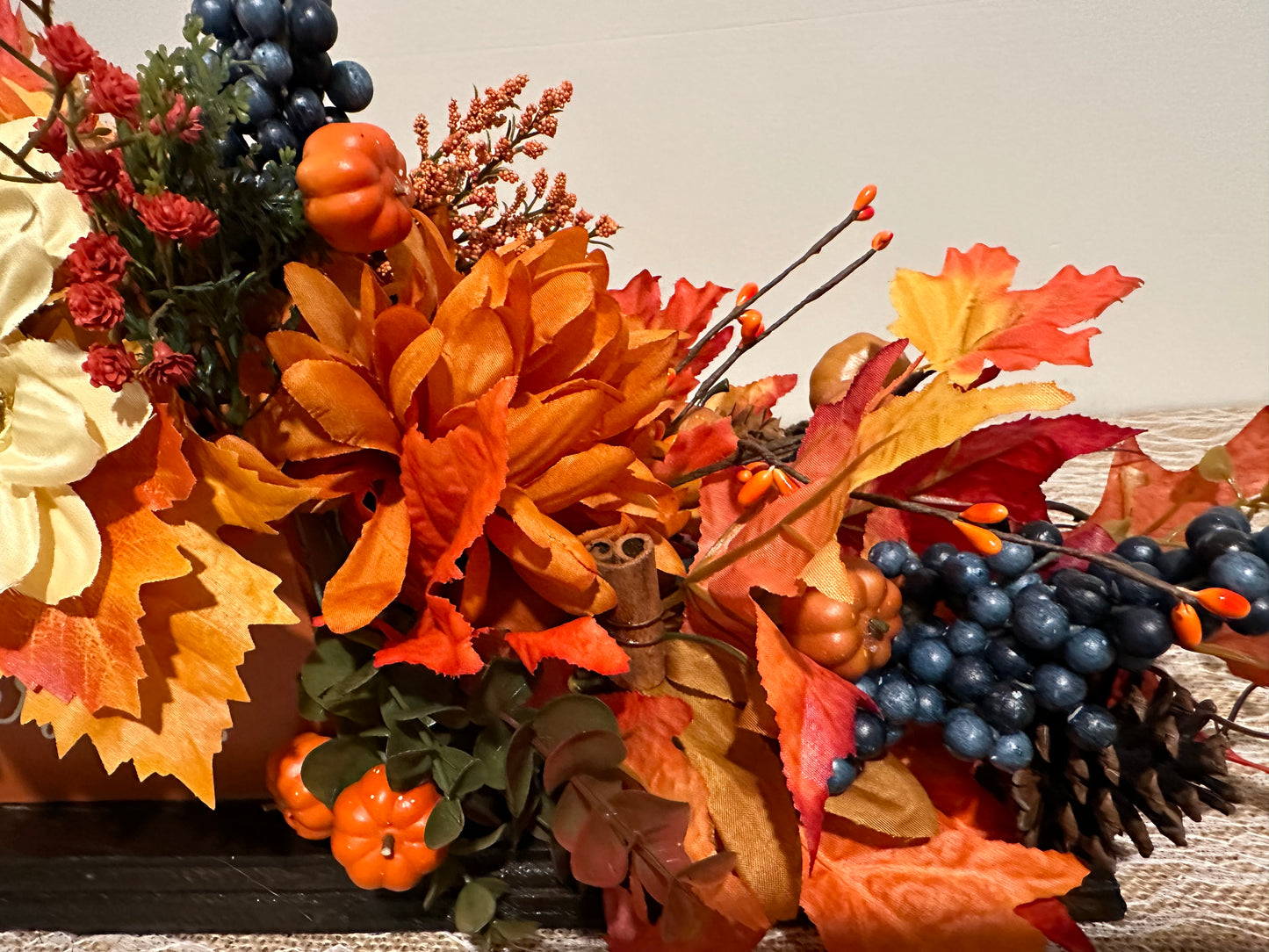 Thanksgiving Fall Tabletop Decor, Blessed