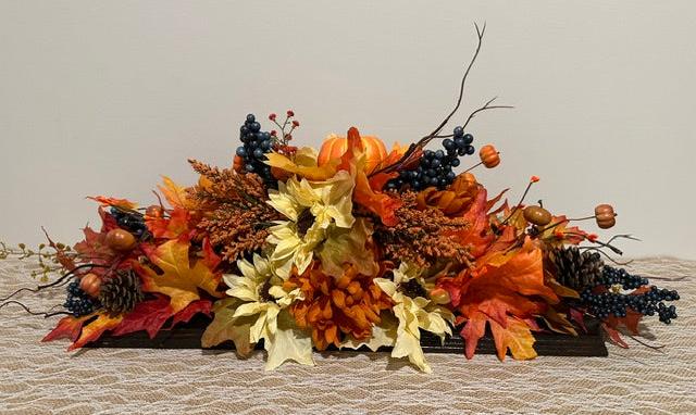 Thanksgiving Fall Tabletop Decor, Blessed