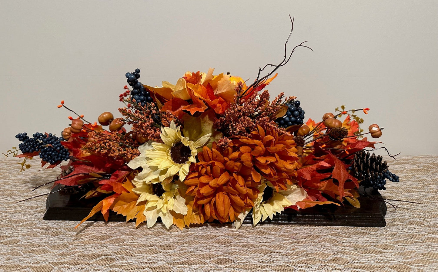 Thanksgiving Fall Centerpiece Decor, Nut About Fall
