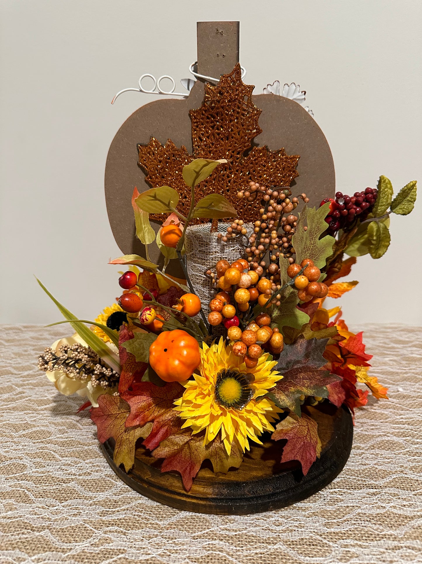 Orange Pumpkin - Give Thanks for This Day