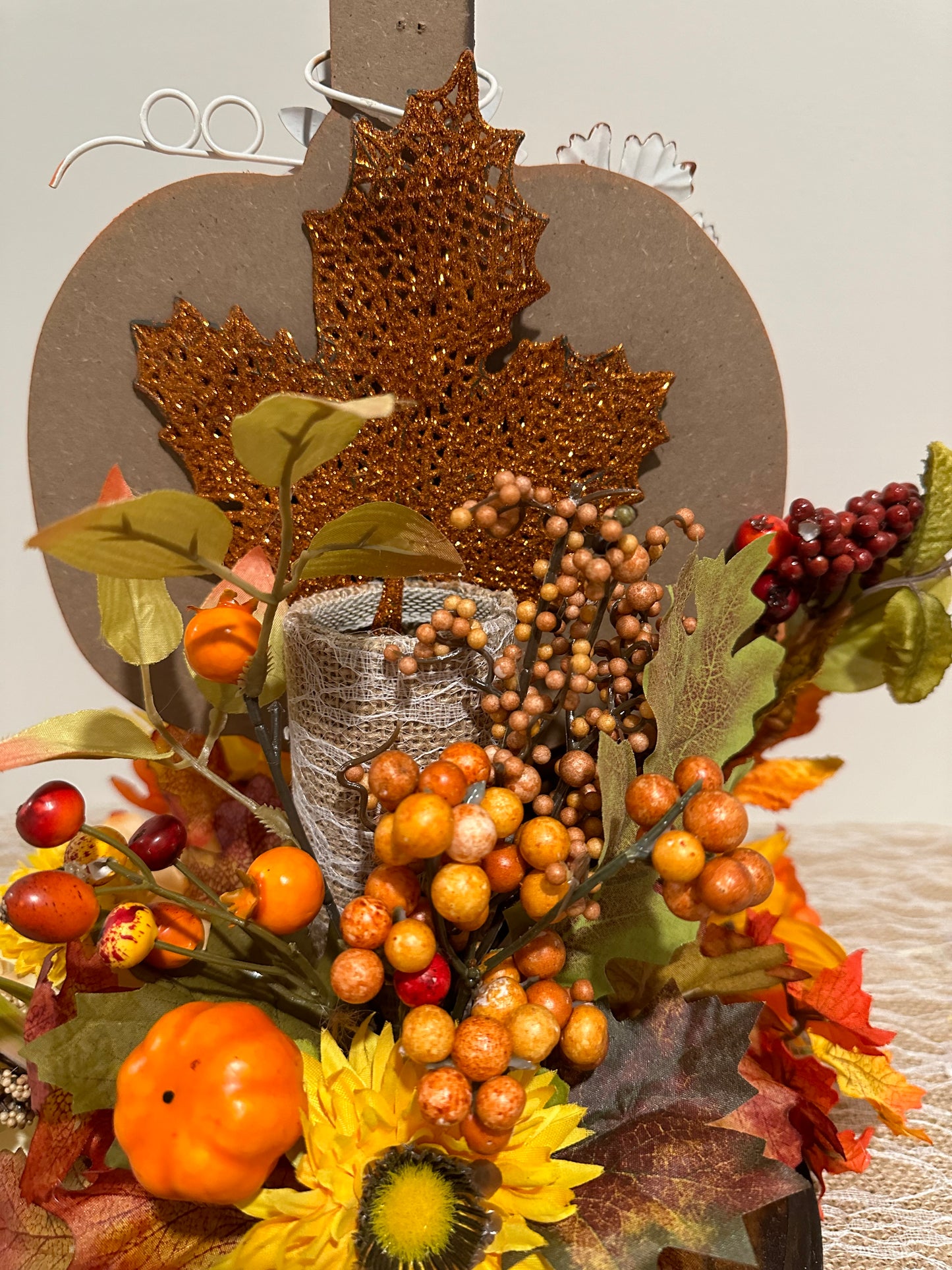 Orange Pumpkin - Give Thanks for This Day