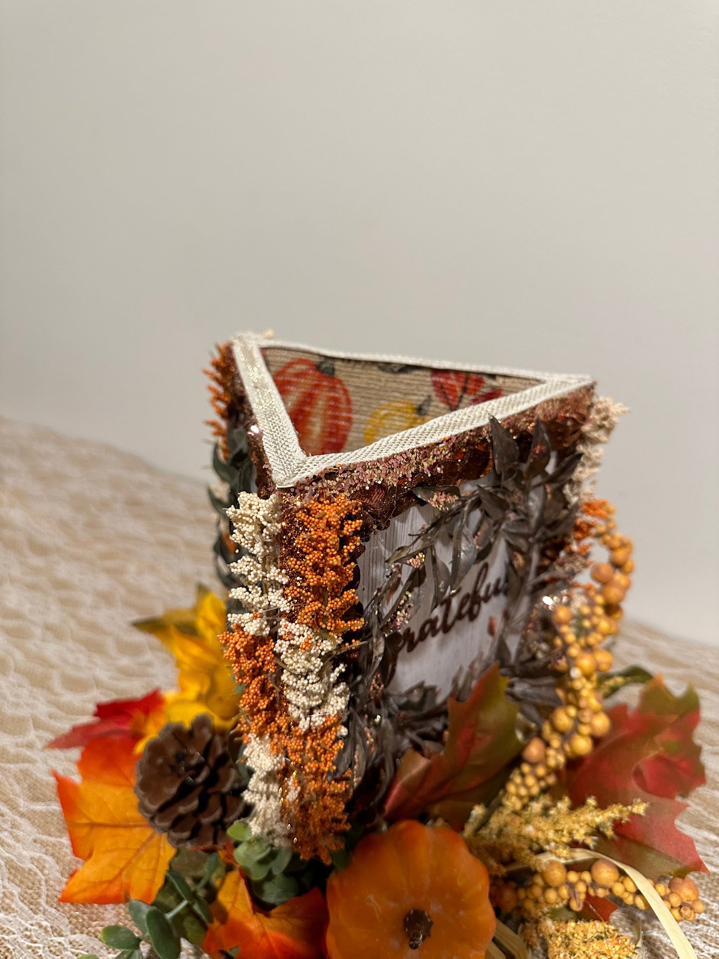z. Blessed - Grateful - Thankful (Centerpiece, Entrance, and Thanksgiving Decor)